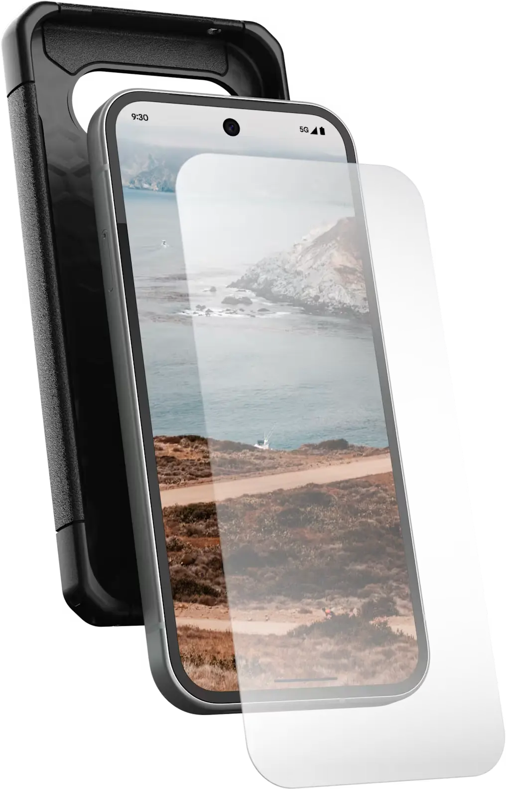 UAG Glass Shield Google Pixel 10a Screen Protector Tempered Glass afbeelding 7