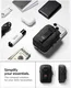 Spigen MagSafe Organizer Etui TintapZip MagFit Universele Pouch Zwart afbeelding 5