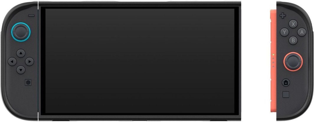 Spigen Snap Case Nintendo Switch 2 Hoesje met Standaard Zwart afbeelding 4