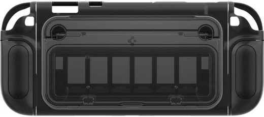 Spigen Snap Case Nintendo Switch 2 Hoesje met Standaard Zwart afbeelding 7