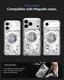 Spigen Ultra Hybrid Wallet met MagSafe iPhone Zero One Wit afbeelding 7