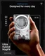 Spigen Ultra Hybrid Wallet met MagSafe iPhone Zero One Wit afbeelding 2