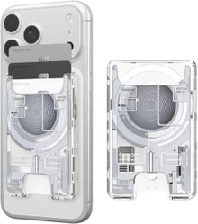Spigen Ultra Hybrid Wallet met MagSafe iPhone Zero One Wit afbeelding