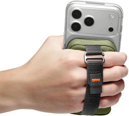Spigen MagSafe Organizer Etui TintapZip MagFit Universele Pouch Olive Green afbeelding 12