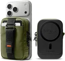 Spigen MagSafe Organizer Etui TintapZip MagFit Universele Pouch Olive Green