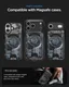 Spigen Ultra Hybrid Wallet met MagSafe iPhone Zero One Zwart afbeelding 7