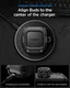 Spigen Lock Fit Samsung Galaxy Buds 4 / 4 Pro Hoesje Zwart afbeelding 7