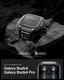 Spigen Lock Fit Samsung Galaxy Buds 4 / 4 Pro Hoesje Zwart afbeelding 2