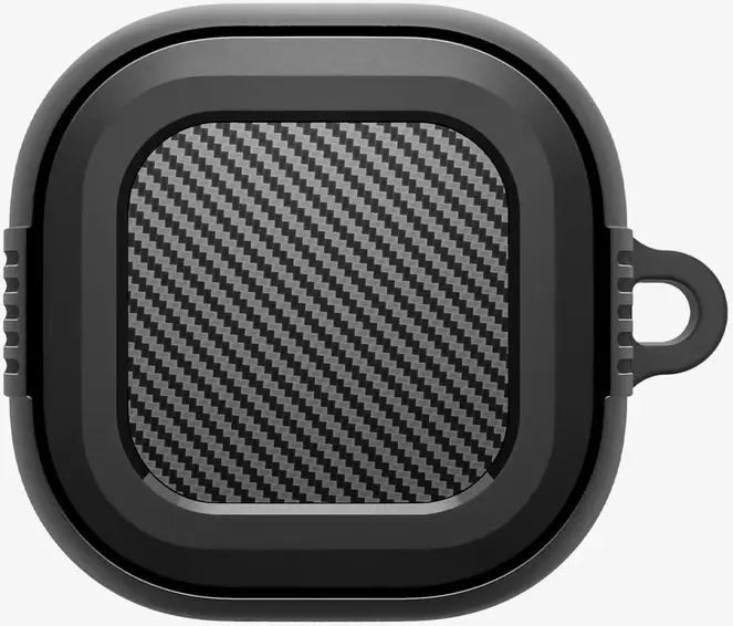 Spigen Galaxy Buds 4 / Buds 4 Pro Hoesje Rugged Armor Beschermcase Zwart afbeelding 10