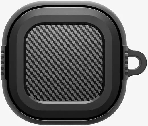 Spigen Galaxy Buds 4 / Buds 4 Pro Hoesje Rugged Armor Beschermcase Zwart afbeelding 10