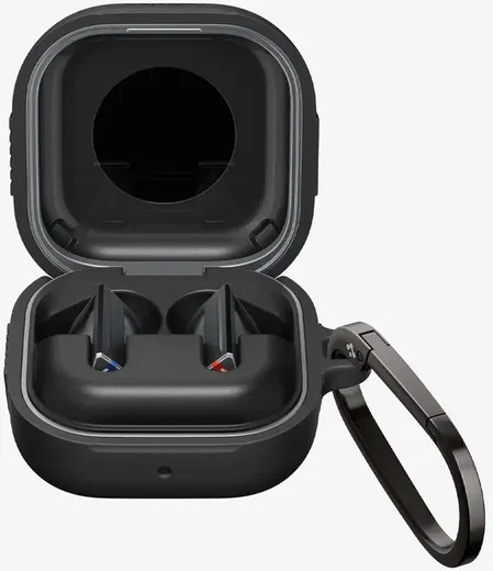 Spigen Galaxy Buds 4 / Buds 4 Pro Hoesje Rugged Armor Beschermcase Zwart afbeelding 9