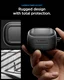 Spigen Galaxy Buds 4 / Buds 4 Pro Hoesje Rugged Armor Beschermcase Zwart afbeelding 4