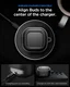 Spigen Galaxy Buds 4 / Buds 4 Pro Hoesje Rugged Armor Beschermcase Zwart afbeelding 7