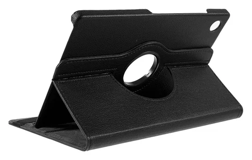 Samsung Galaxy Tab A11 Plus Hoes 360° Draaibare Book Case Zwart afbeelding 4