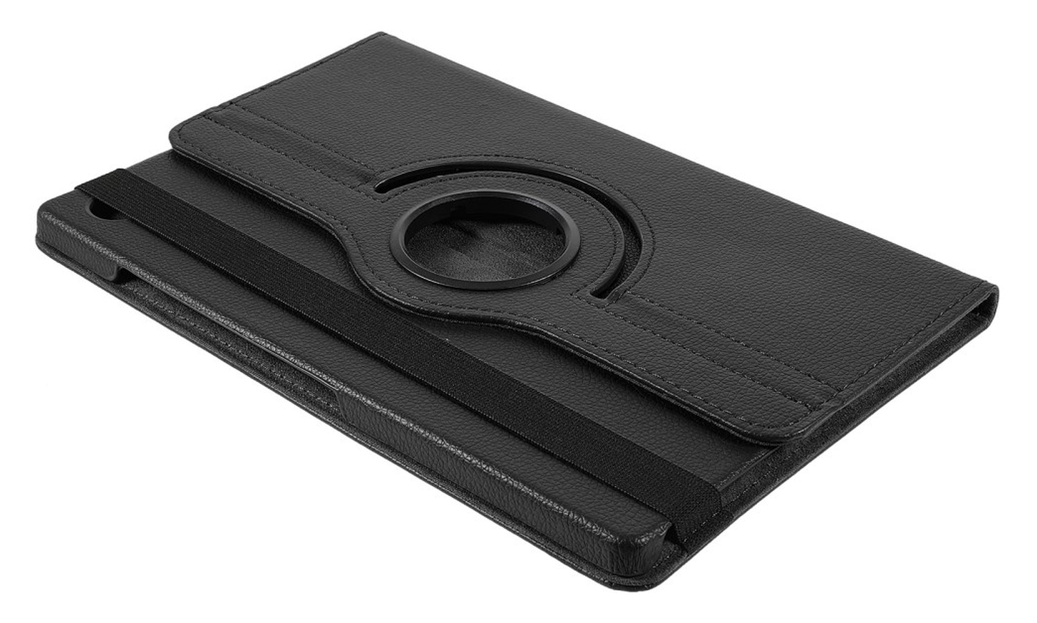 Samsung Galaxy Tab A11 Plus Hoes 360° Draaibare Book Case Zwart afbeelding 5
