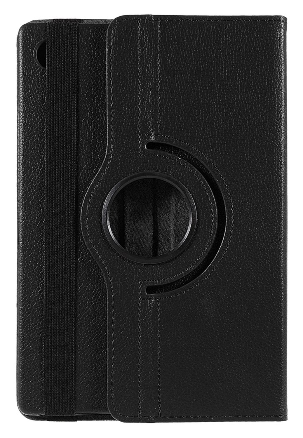 Samsung Galaxy Tab A11 Plus Hoes 360° Draaibare Book Case Zwart afbeelding 9