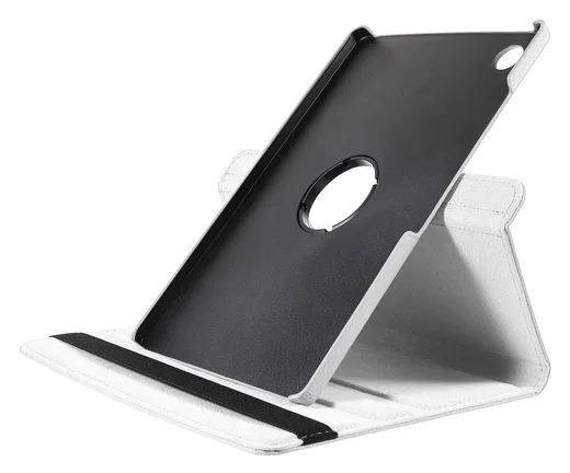 Samsung Galaxy Tab A11 Plus Hoes 360° Draaibare Book Case Wit afbeelding 2