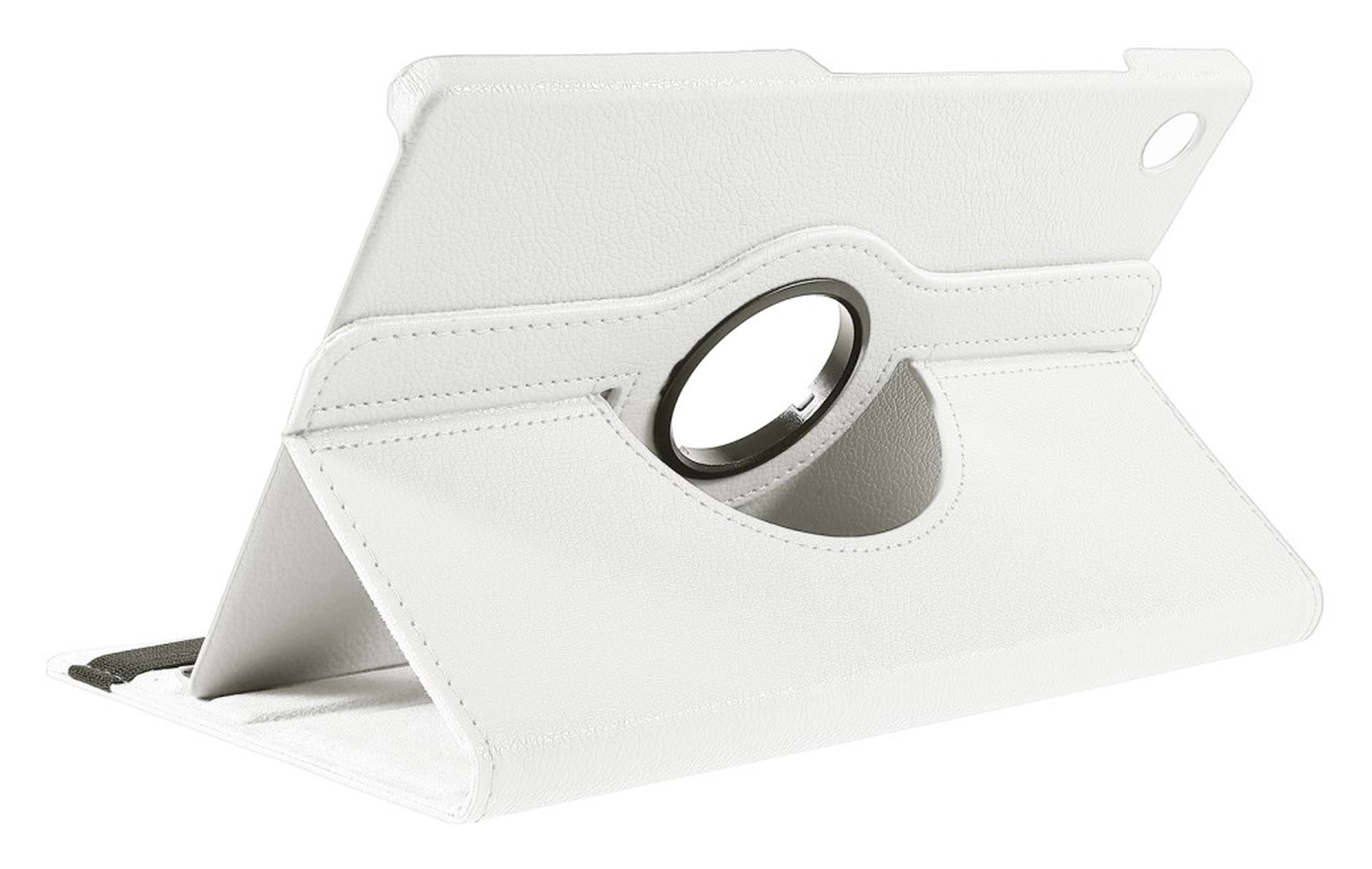 Samsung Galaxy Tab A11 Plus Hoes 360° Draaibare Book Case Wit afbeelding 4