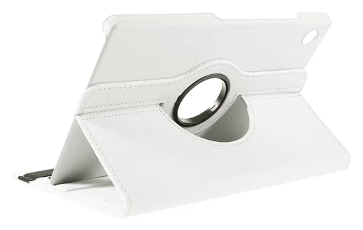 Samsung Galaxy Tab A11 Plus Hoes 360° Draaibare Book Case Wit afbeelding 4
