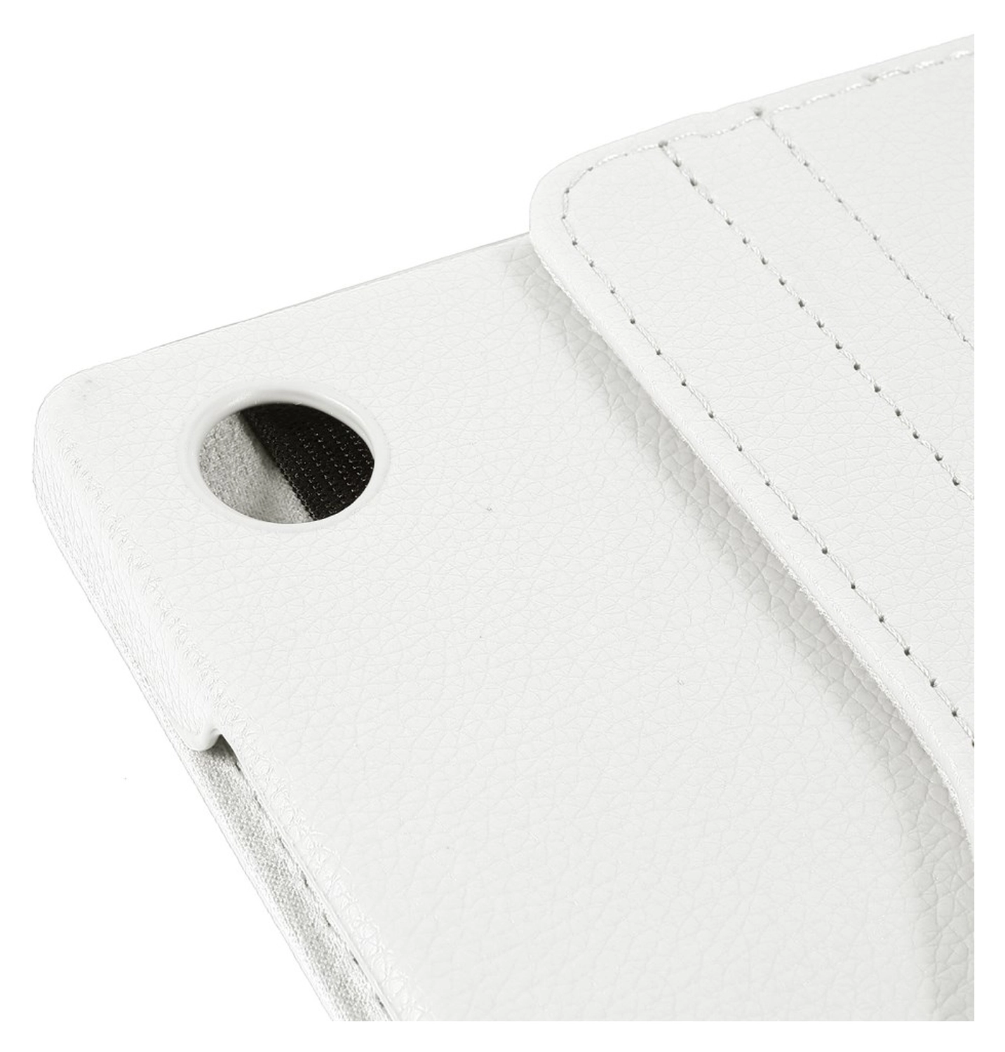 Samsung Galaxy Tab A11 Plus Hoes 360° Draaibare Book Case Wit afbeelding 6