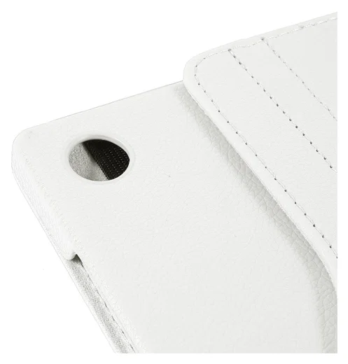 Samsung Galaxy Tab A11 Plus Hoes 360° Draaibare Book Case Wit afbeelding 6