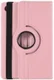 Samsung Galaxy Tab A11 Plus Hoes 360° Draaibare Book Case Roze afbeelding 4
