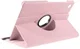 Samsung Galaxy Tab A11 Plus Hoes 360° Draaibare Book Case Roze afbeelding 3