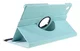 Samsung Galaxy Tab A11 Plus Hoes 360° Draaibare Book Case Lichtblauw afbeelding 4