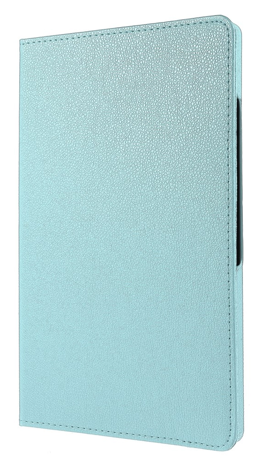 Samsung Galaxy Tab A11 Plus Hoes 360° Draaibare Book Case Lichtblauw afbeelding 8