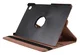 Samsung Galaxy Tab A11 Plus Hoes 360° Draaibare Book Case Bruin afbeelding 3