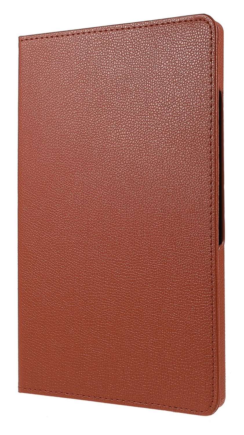Samsung Galaxy Tab A11 Plus Hoes 360° Draaibare Book Case Bruin afbeelding 8