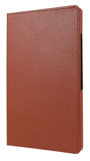 Samsung Galaxy Tab A11 Plus Hoes 360° Draaibare Book Case Bruin afbeelding 8