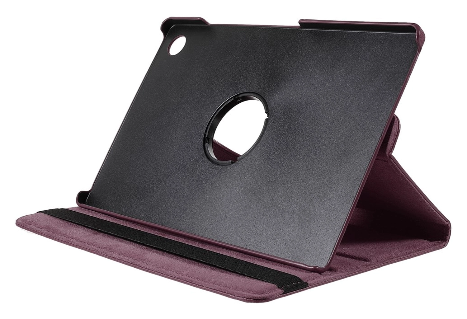Samsung Galaxy Tab A11 Plus Hoes 360° Draaibare Book Case Paars afbeelding 3