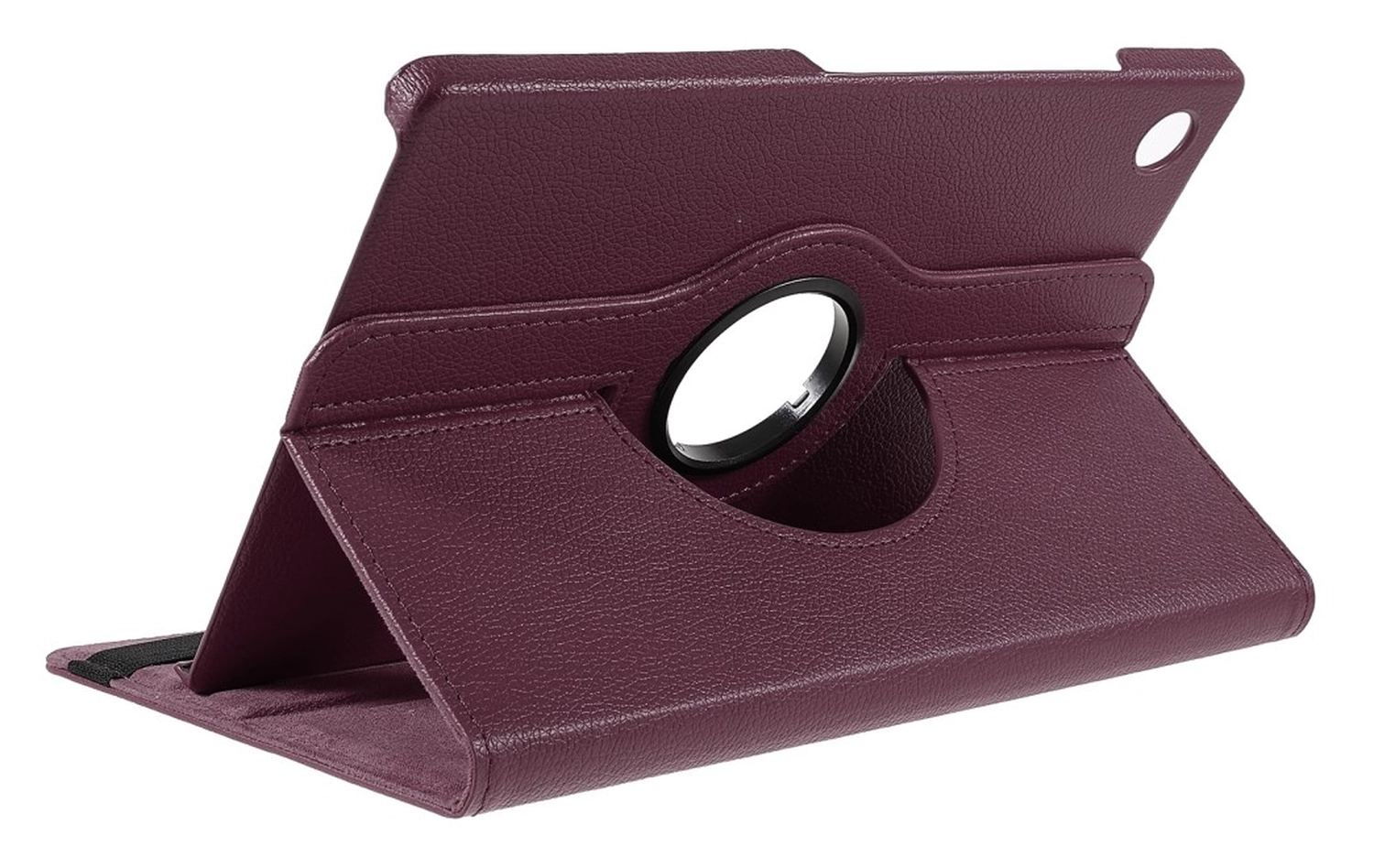 Samsung Galaxy Tab A11 Plus Hoes 360° Draaibare Book Case Paars afbeelding 4