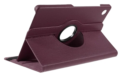Samsung Galaxy Tab A11 Plus Hoes 360° Draaibare Book Case Paars afbeelding 4