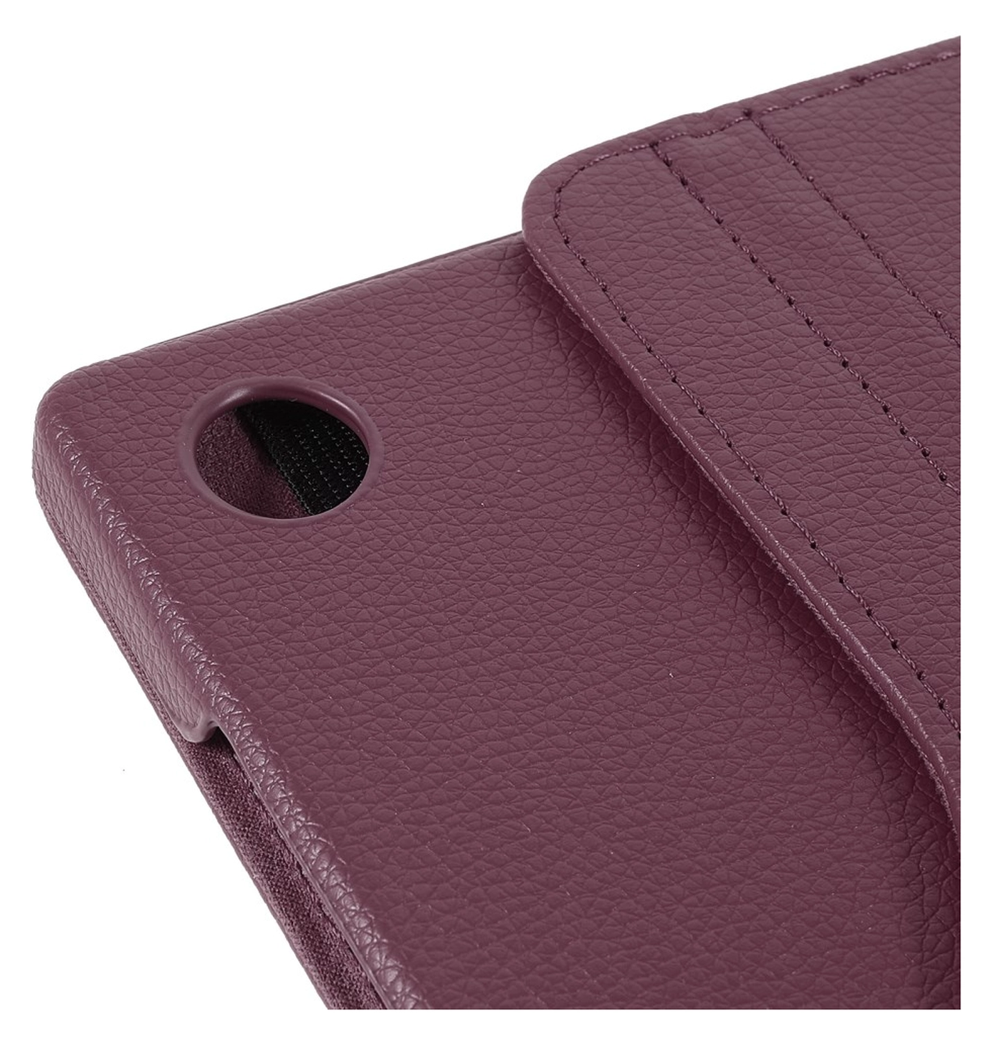 Samsung Galaxy Tab A11 Plus Hoes 360° Draaibare Book Case Paars afbeelding 6