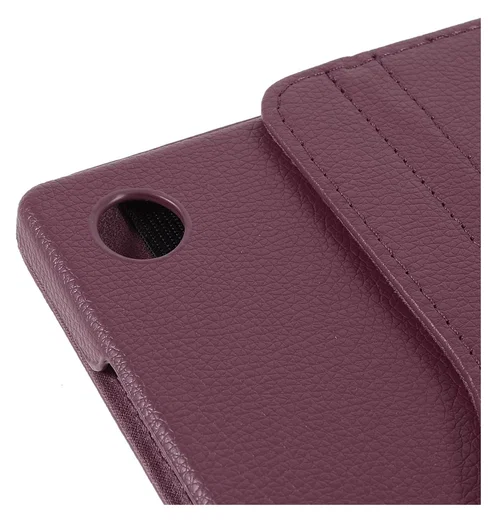 Samsung Galaxy Tab A11 Plus Hoes 360° Draaibare Book Case Paars afbeelding 6