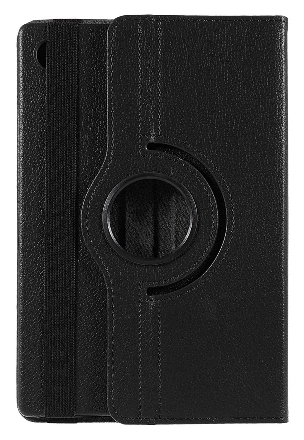 Samsung Galaxy Tab A9 Plus Hoes 360° Draaibare Book Case Zwart afbeelding 9