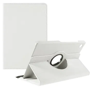 Samsung Galaxy Tab A9 Plus Hoes 360° Draaibare Book Case Wit