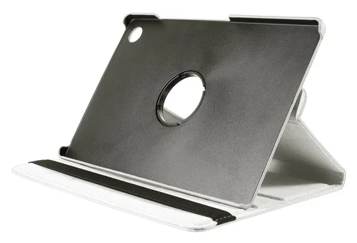 Samsung Galaxy Tab A9 Plus Hoes 360° Draaibare Book Case Wit afbeelding 3