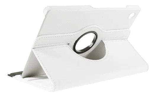 Samsung Galaxy Tab A9 Plus Hoes 360° Draaibare Book Case Wit afbeelding 4