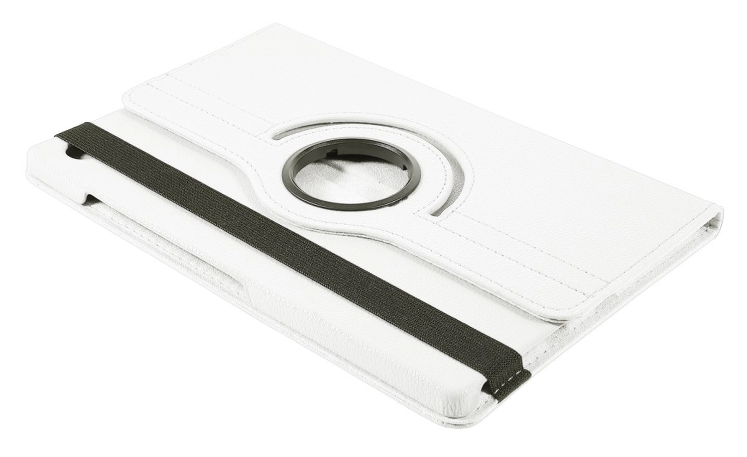 Samsung Galaxy Tab A9 Plus Hoes 360° Draaibare Book Case Wit afbeelding 5