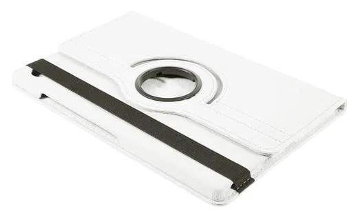 Samsung Galaxy Tab A9 Plus Hoes 360° Draaibare Book Case Wit afbeelding 5