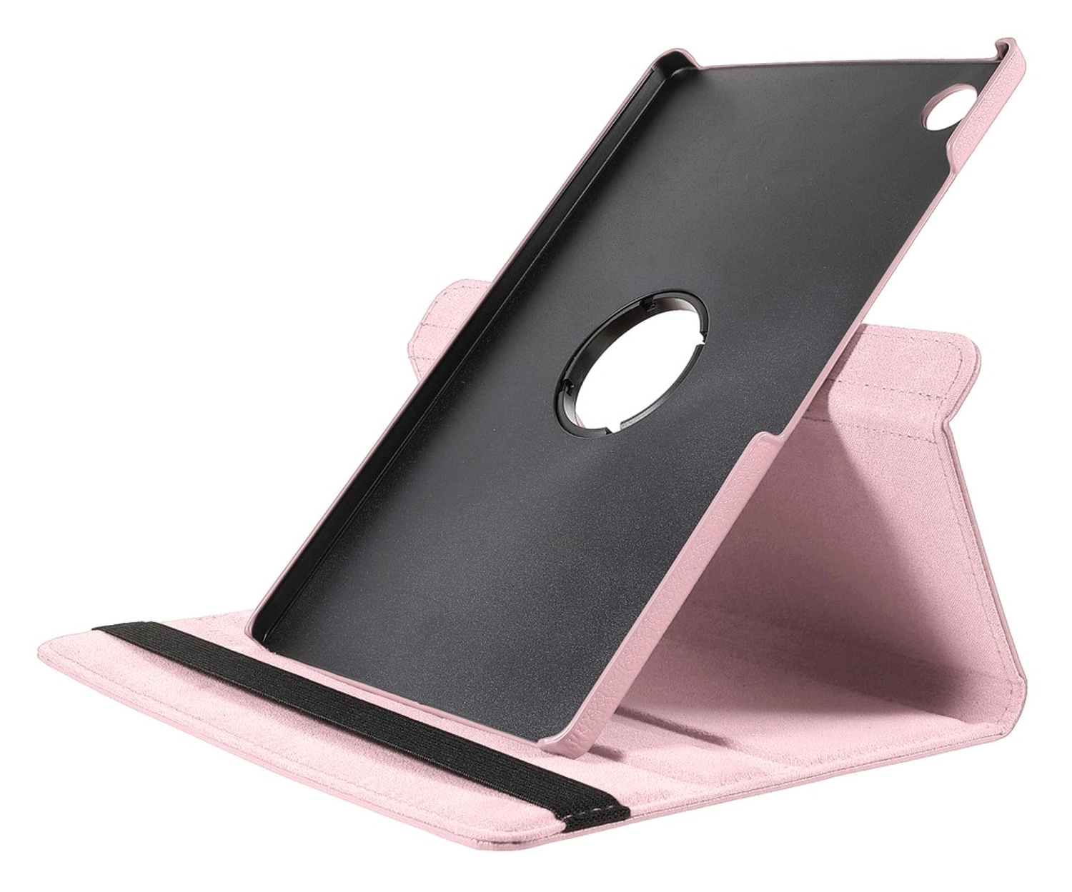 Samsung Galaxy Tab A9 Plus Hoes 360° Draaibare Book Case Roze afbeelding 2