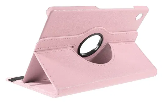 Samsung Galaxy Tab A9 Plus Hoes 360° Draaibare Book Case Roze afbeelding 4