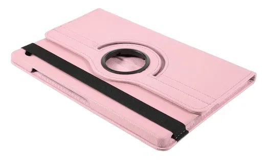 Samsung Galaxy Tab A9 Plus Hoes 360° Draaibare Book Case Roze afbeelding 5