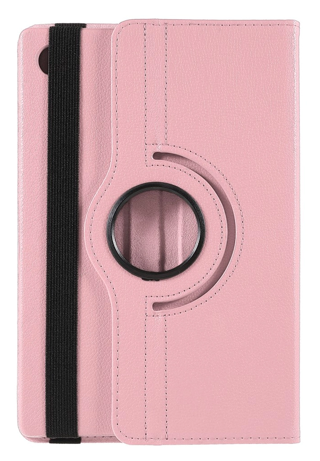 Samsung Galaxy Tab A9 Plus Hoes 360° Draaibare Book Case Roze afbeelding 9