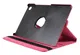 Samsung Galaxy Tab A9 Plus Hoes 360° Draaibare Book Case Rood Roze afbeelding 3