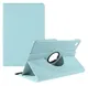 Samsung Galaxy Tab A9 Plus Hoes 360° Draaibare Book Case Lichtblauw