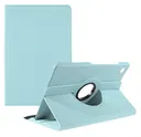 Samsung Galaxy Tab A9 Plus Hoes 360° Draaibare Book Case Lichtblauw